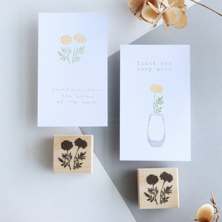 Rubber Stamps -Marigold