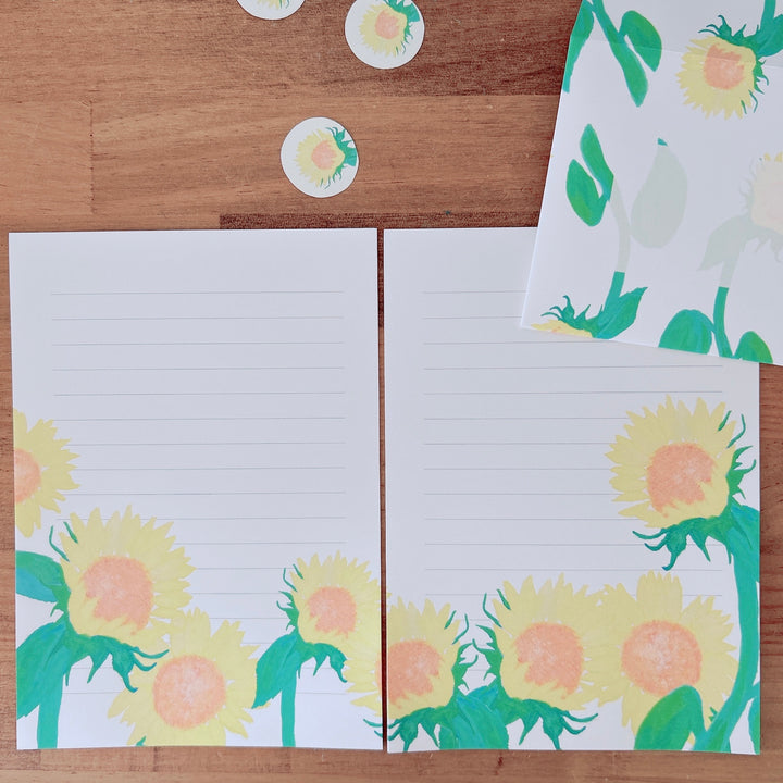 Kisetsu no Tegamiya / Letter Writing Set -Sunflower