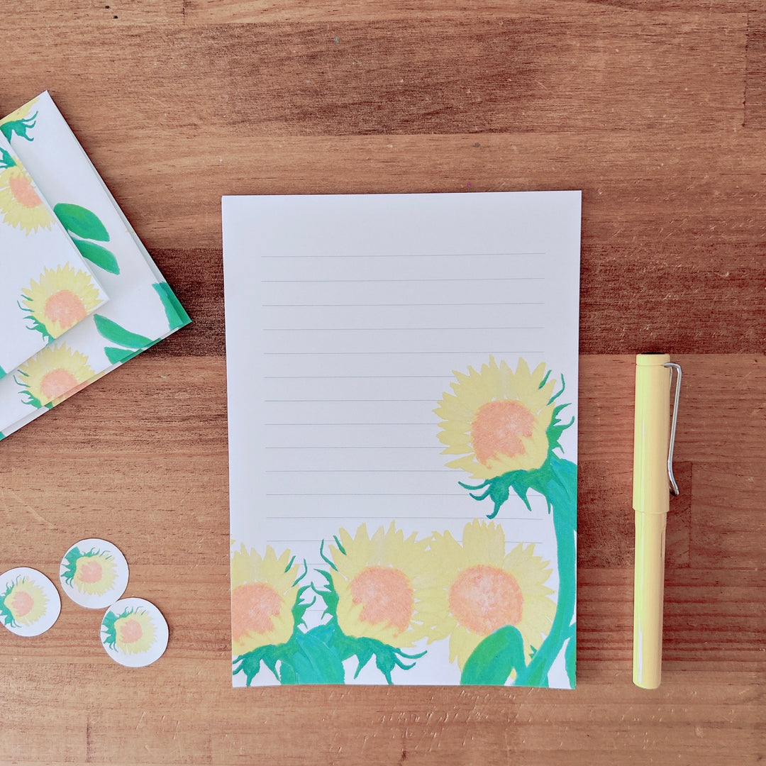 Kisetsu no Tegamiya / Letter Writing Set -Sunflower