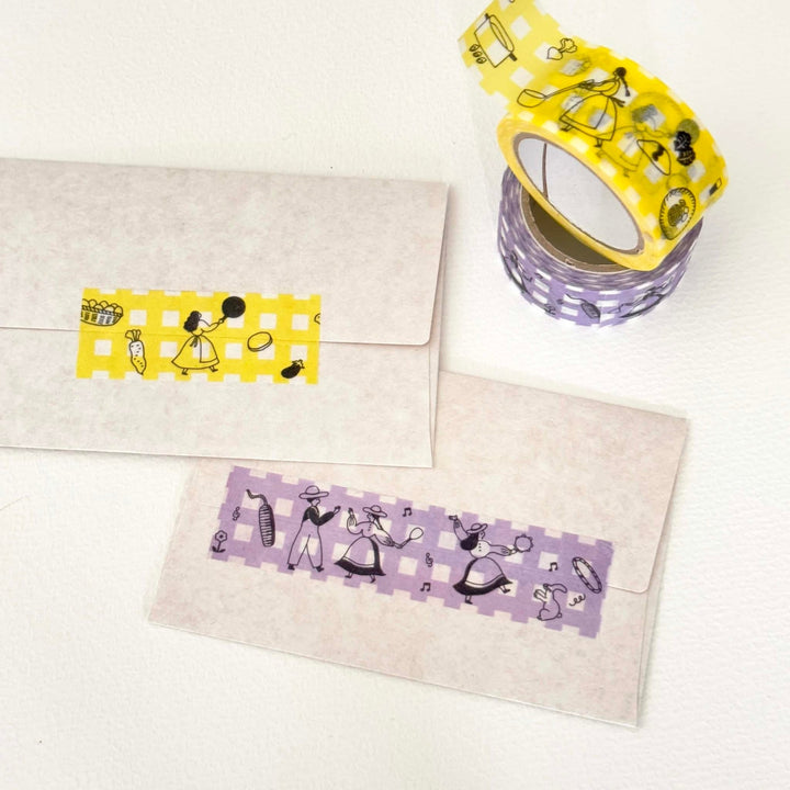 Necktie x mizushima /  Washi Tape -Everyday Meals