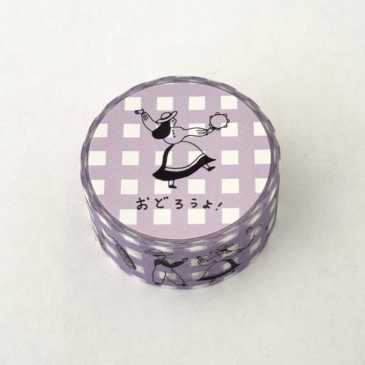 Necktie x mizushima /  Washi Tape -Let's Dance!