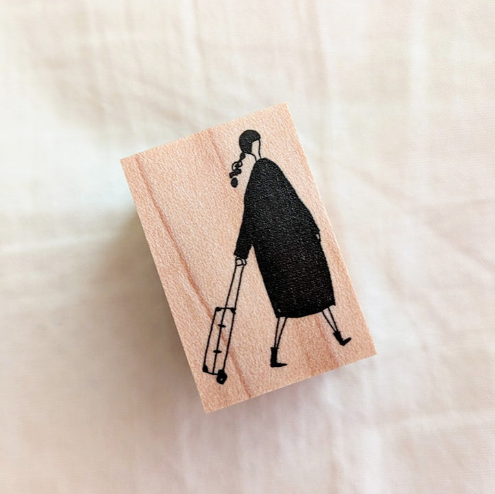 MA7stamp / Rubber Stamp -Go a little far away
