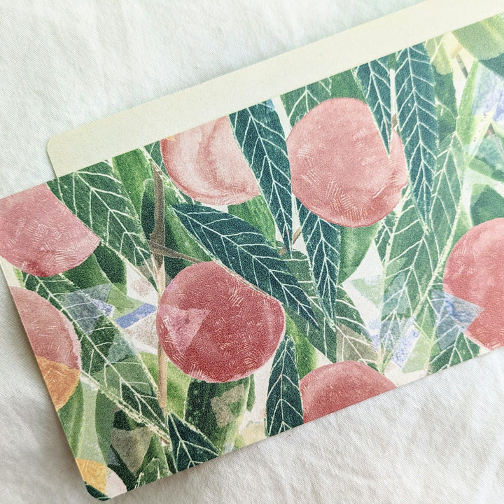 Note card -peach