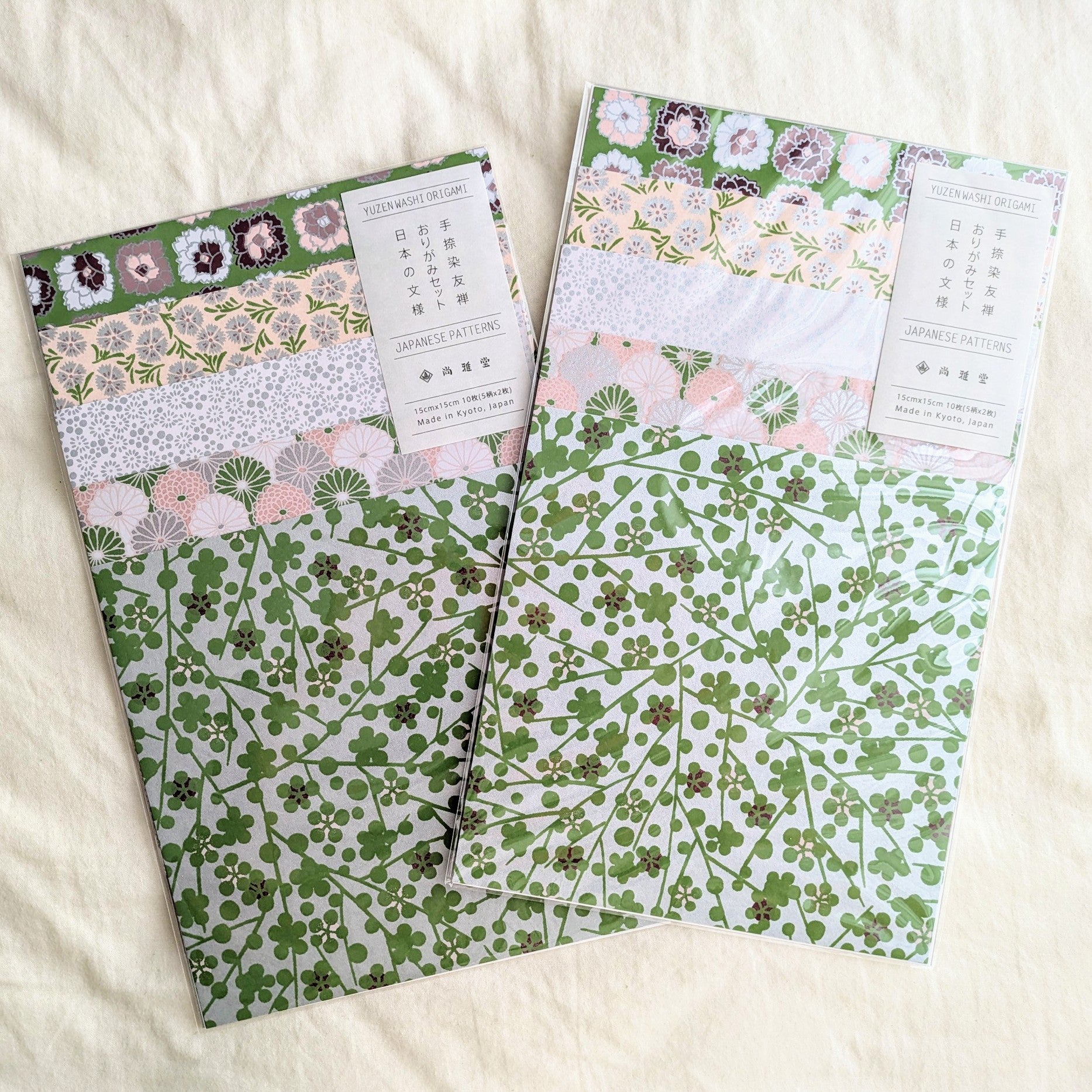 New！　1巻5m 繁花　和紙 SHOGADO / Patterned Washi Paper (Origami) -Flower1 29246 – PAPER