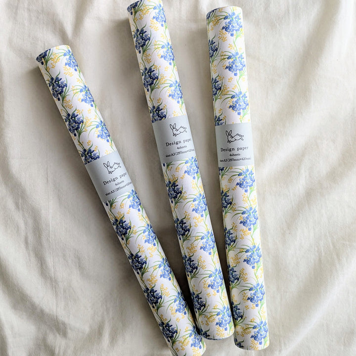 harukazeiro / Wrapping Paper -iris