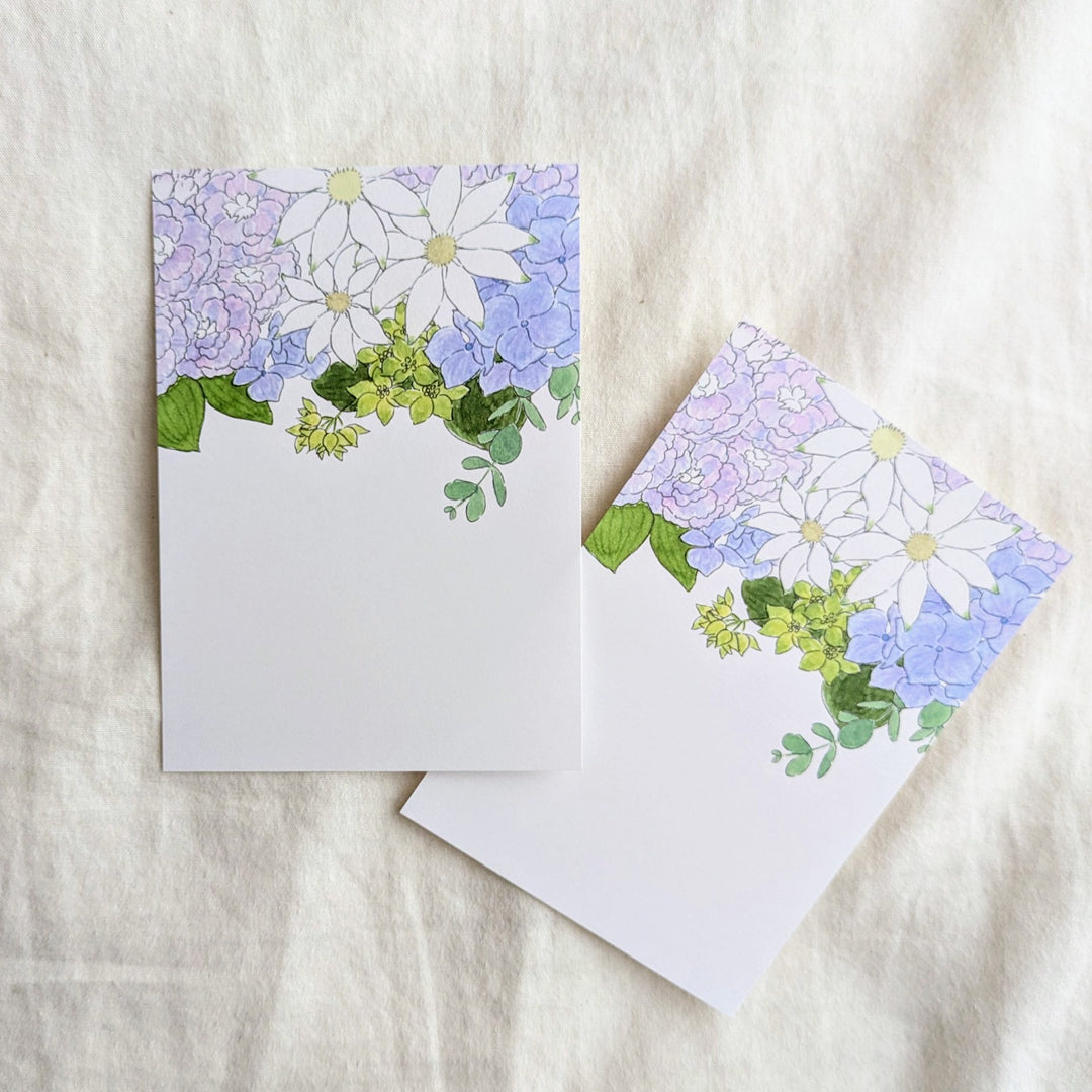 harukazeiro / Small Writing Paper -June bouquet