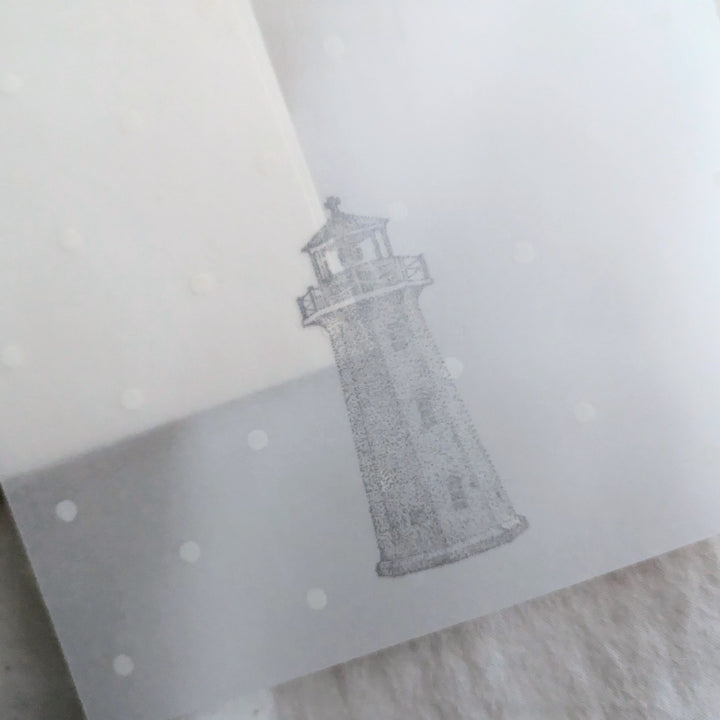 knoten letterpress / Envelope Set -Lighthouse