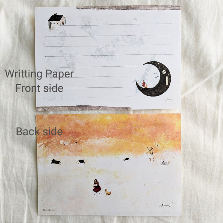 [Newly redesigned!] Letter Set -Girl in Winter