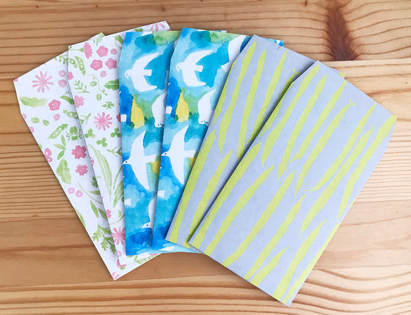 mariya arai / Mini Envelopes (PochiBukuro) -Refreshing Patterns