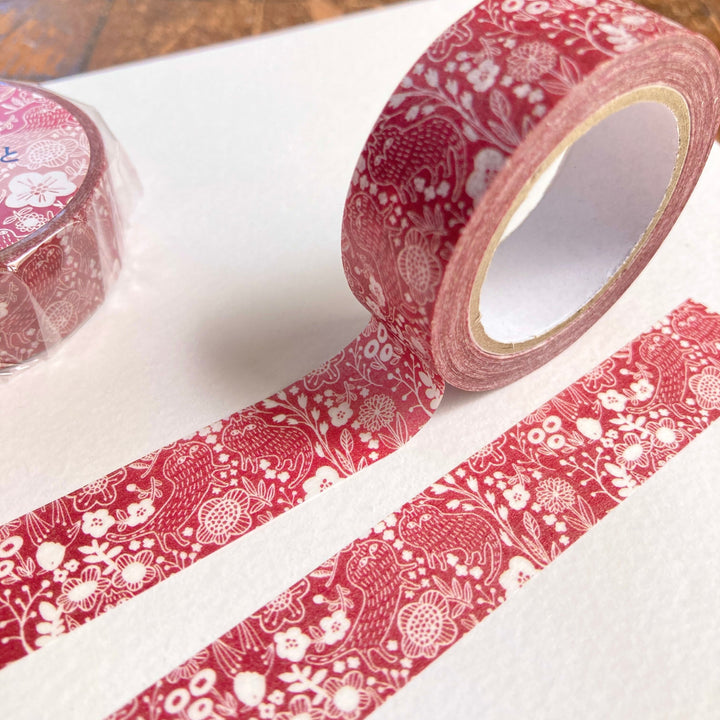 spica garden / Washi Tape -cats, birds and flowers / ST1