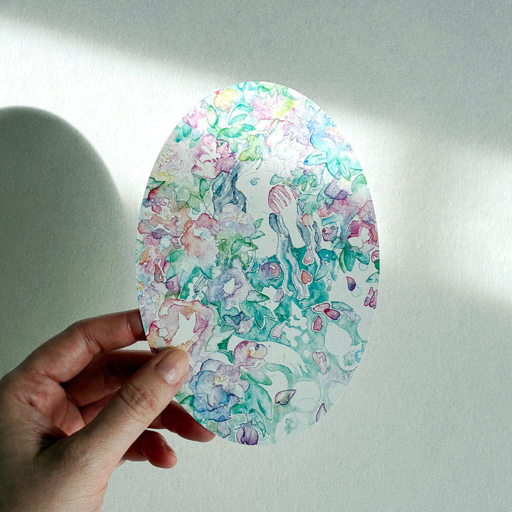 清水美紅 / 丸いカード -赤