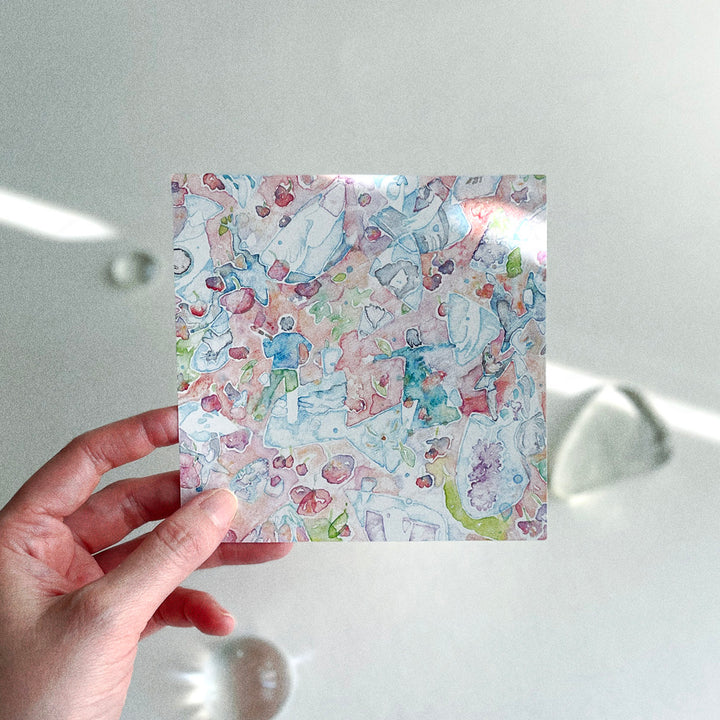 Miku Shimizu / Square Card -Let's play