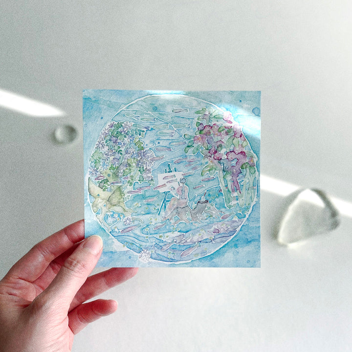 Miku Shimizu / Square Card -I don't understand, so I'll draw it.