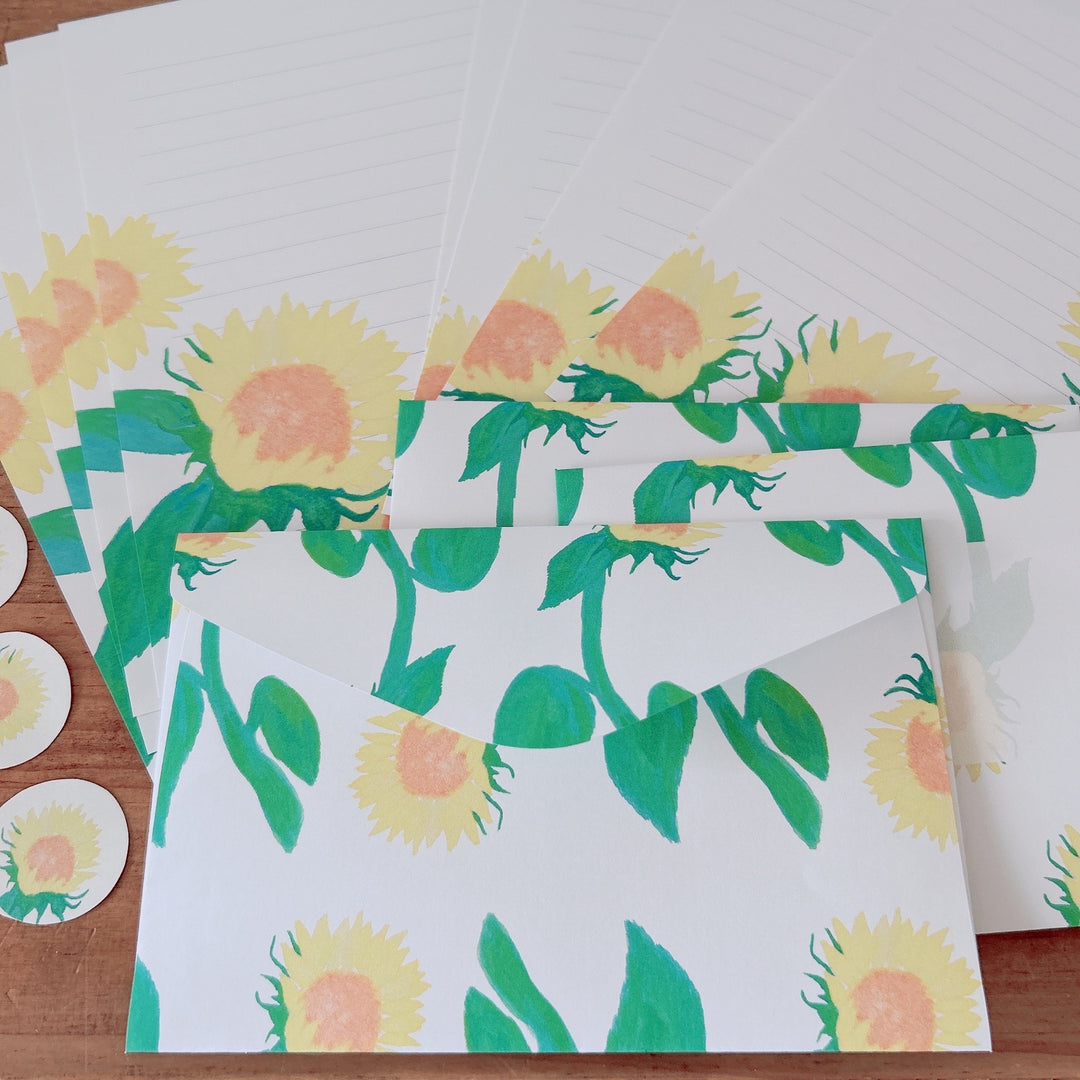 Kisetsu no Tegamiya / Letter Writing Set -Sunflower