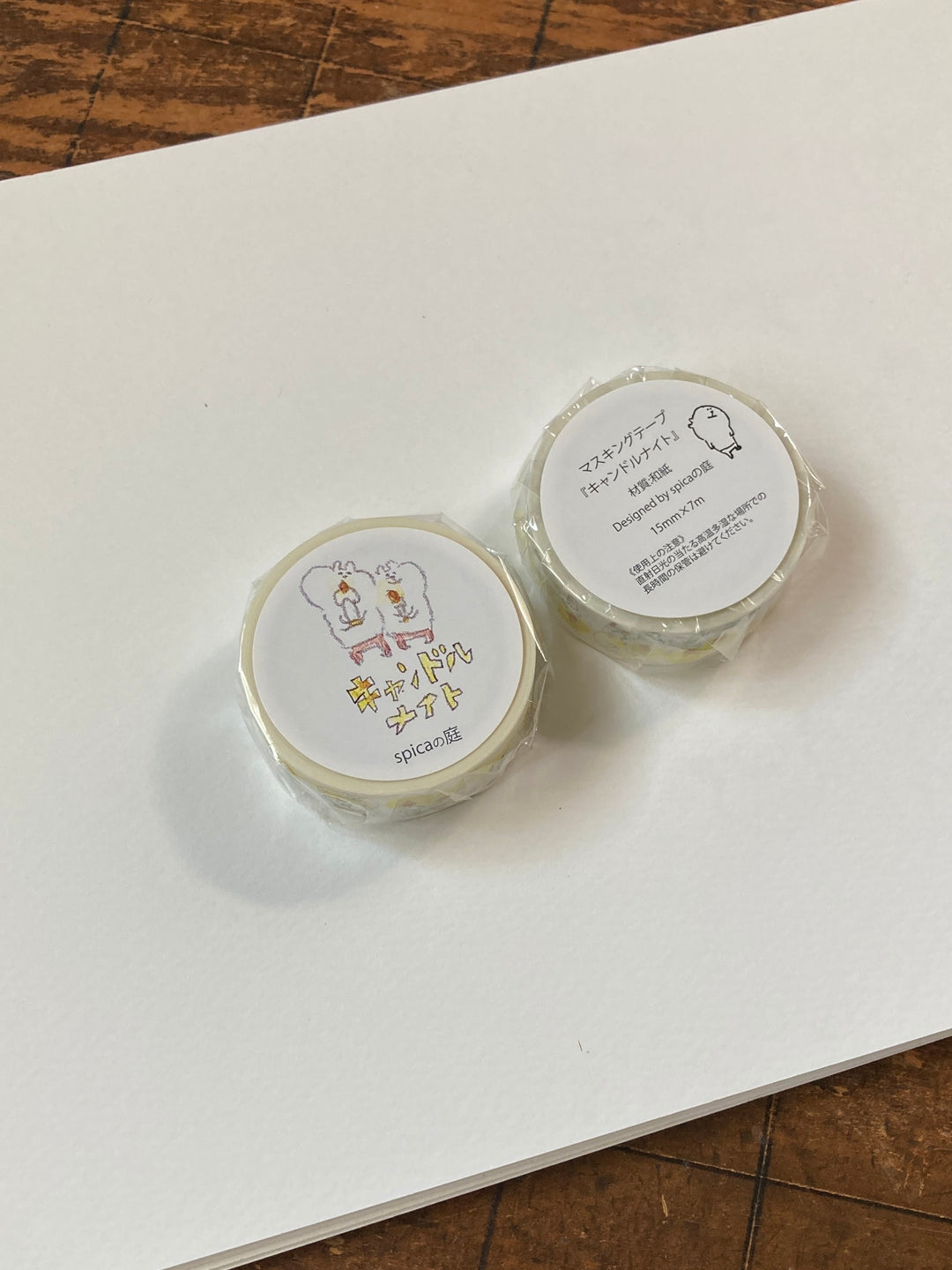 spica garden / Washi Tape -candle night SM22