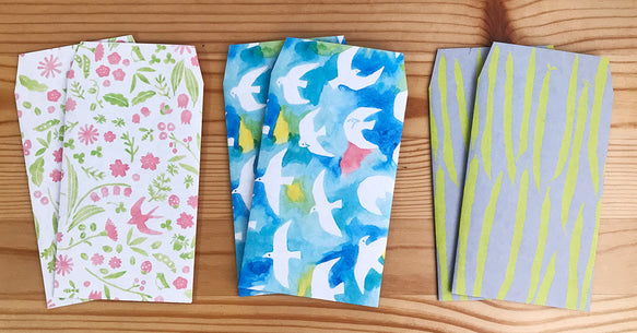 mariya arai / Mini Envelopes (PochiBukuro) -Refreshing Patterns