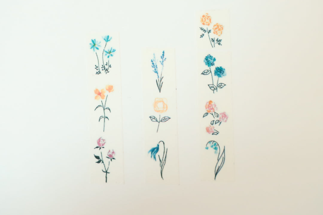 MA7stamp / Washi Tape -single flower