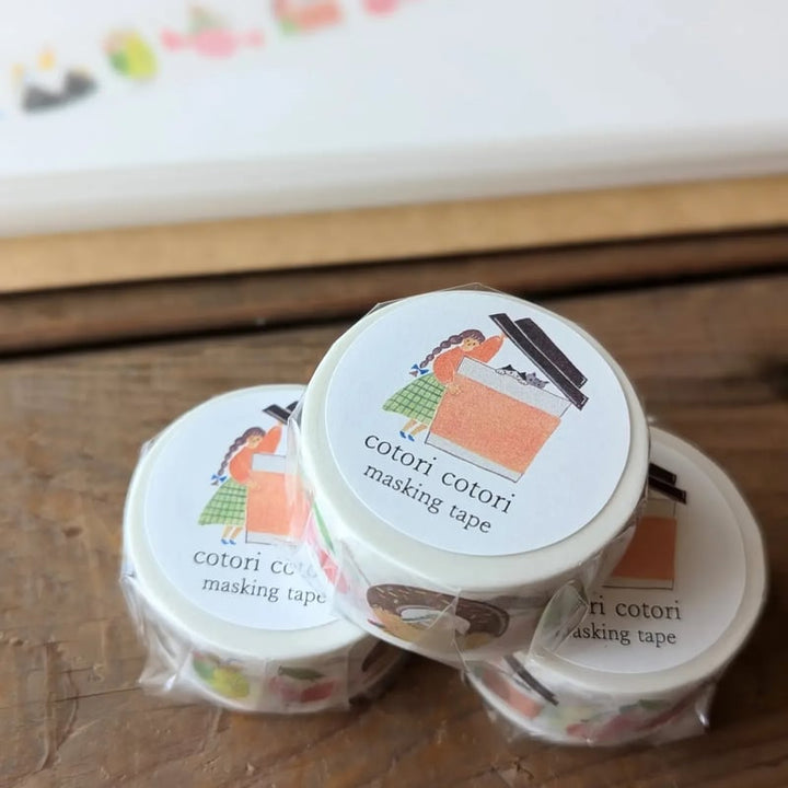 Cotori Cotori / Washi Tape -Food and Girls