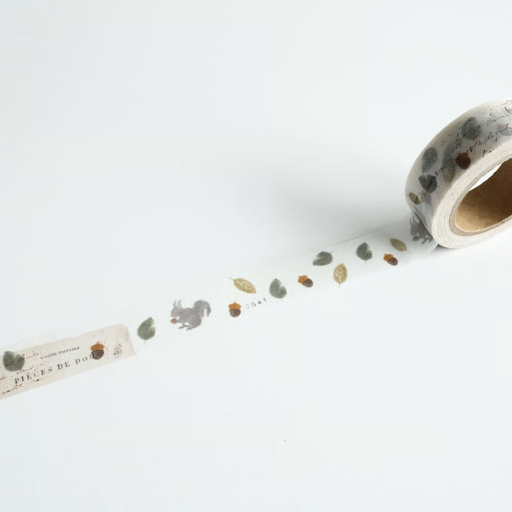 Yohaku / Washi Tape -Ezo Squirrel Y-190