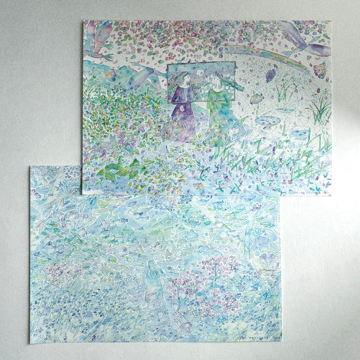 Miku Shimizu / [New Design] A4 Design Paper