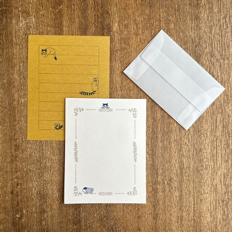 Miyuki Matsuo x mizushima /  Letter writing set -Small Animals [ML-S]