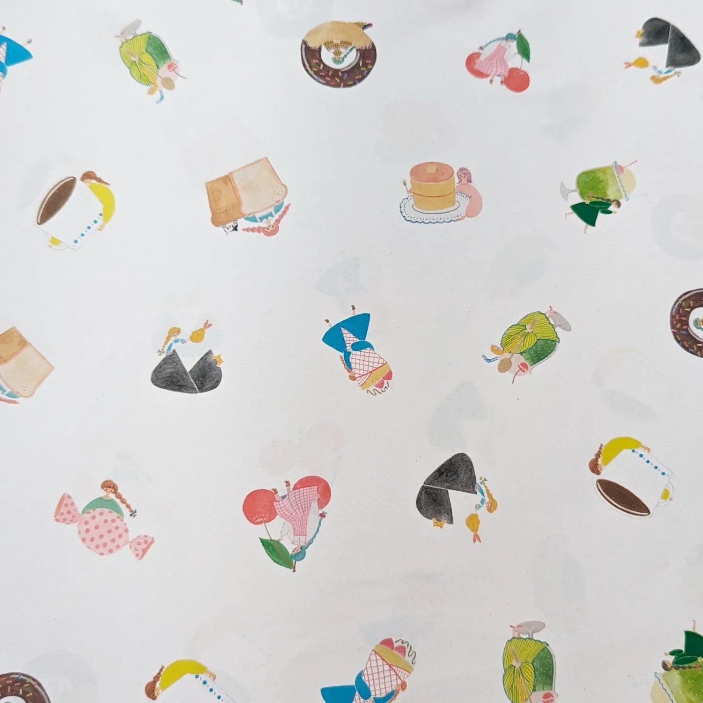 Cotori Cotori / A4 Paper -Tasty Food – PAPER SHOP JAPAN