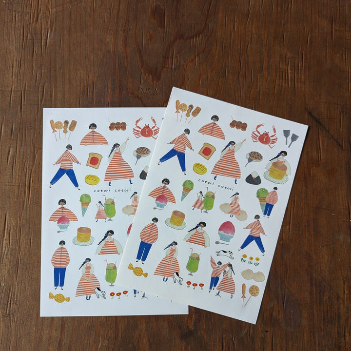 Cotori Cotori / Dicut Sticker -The two foodies