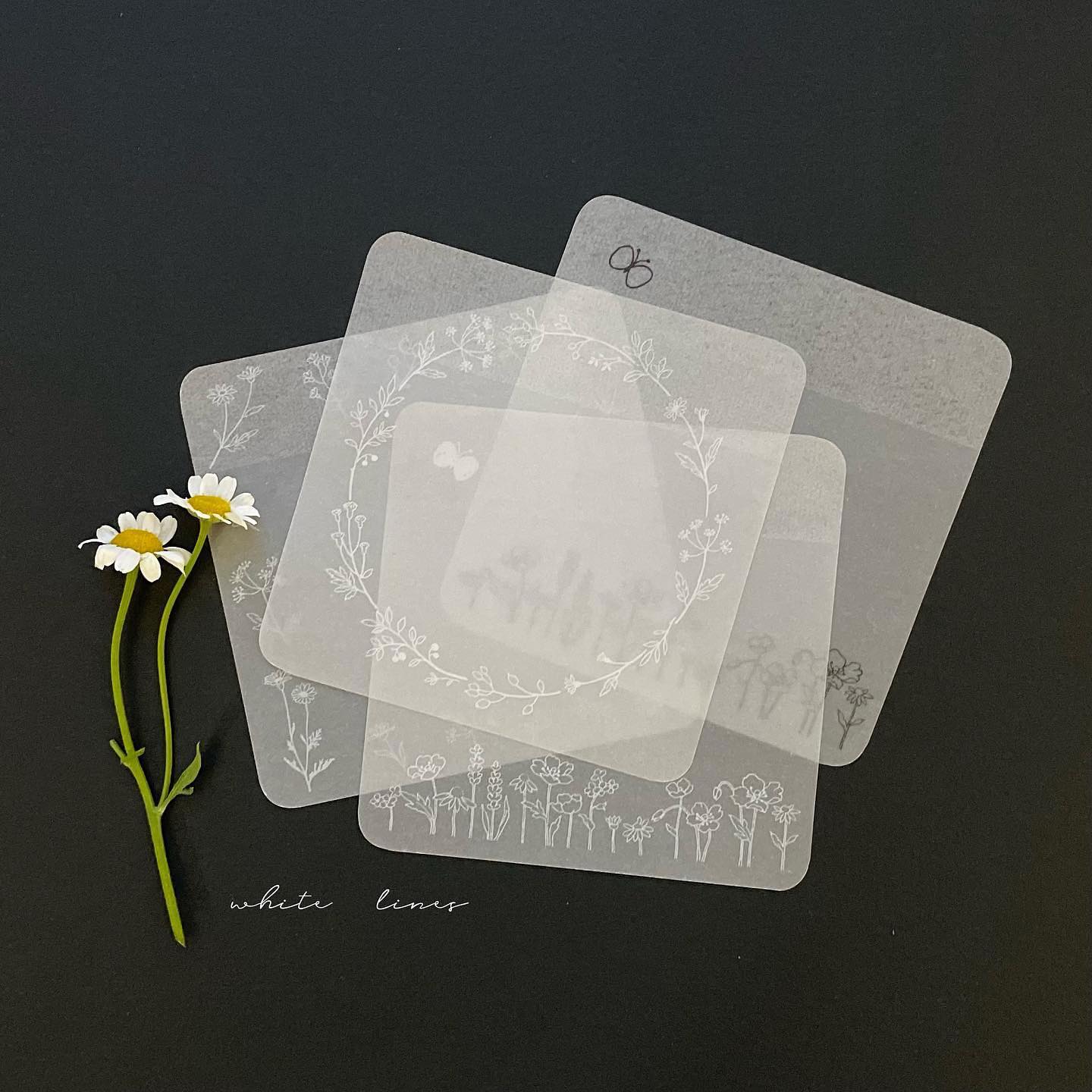 【バラ売り可】　HUTTE   ふせん　sticky  notes  4冊 バラ売り可】HUTTE ふせんsticky notes 4冊