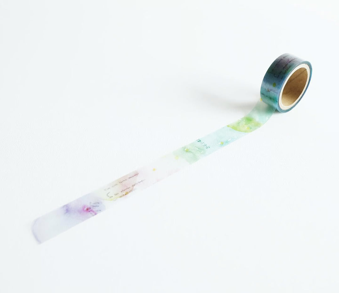 Yohaku Crear Masking Tape -Planetarium CT-013