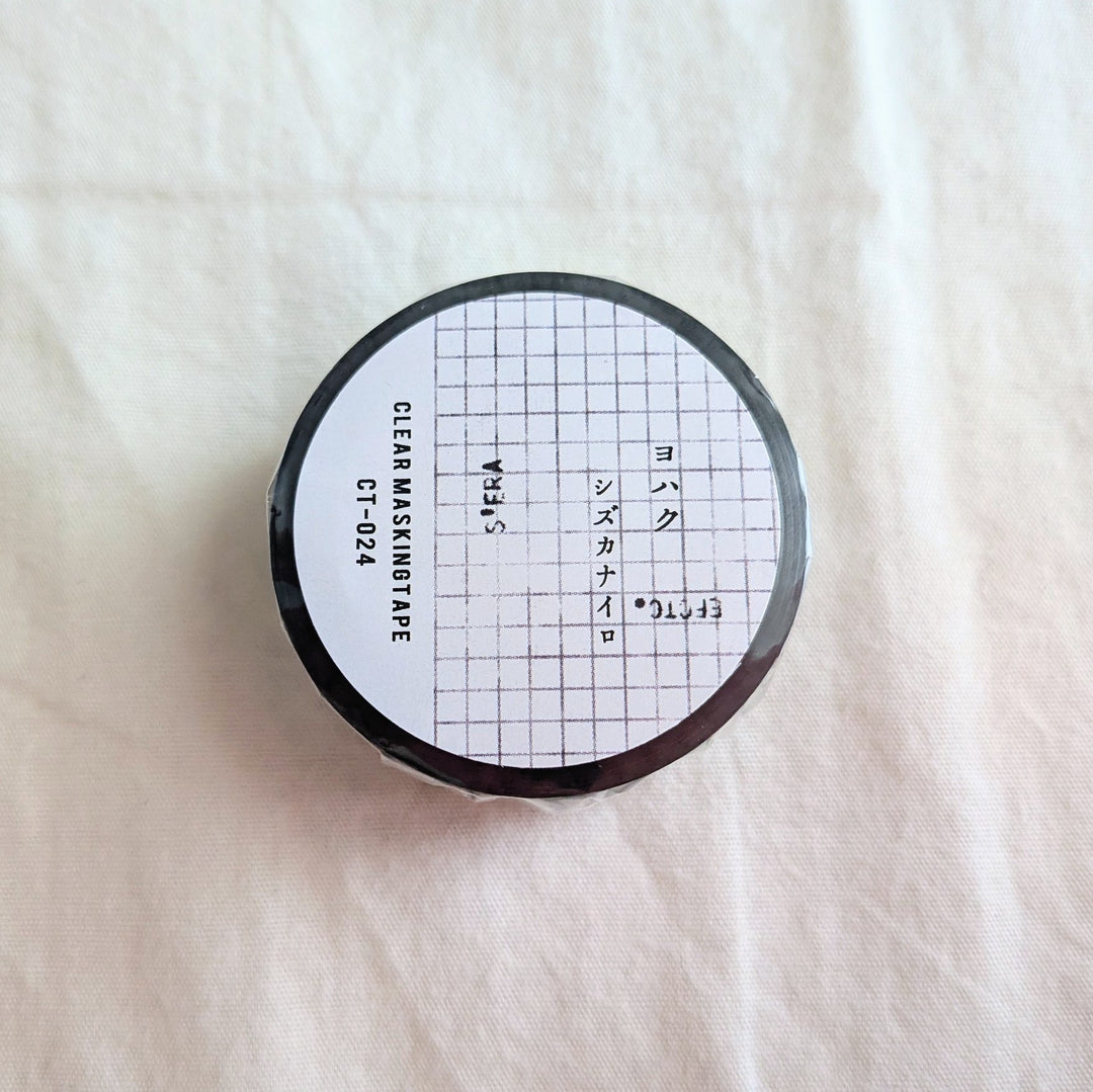Yohaku /Clear Masking Tape -Shizuka na Iro CT-024