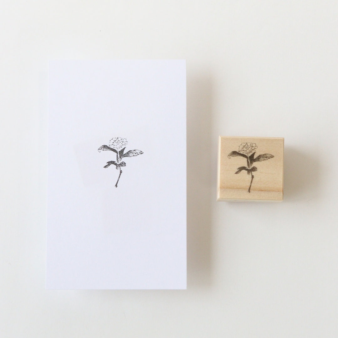 always smile.../ Rubber Stamp -Reeves spiraea
