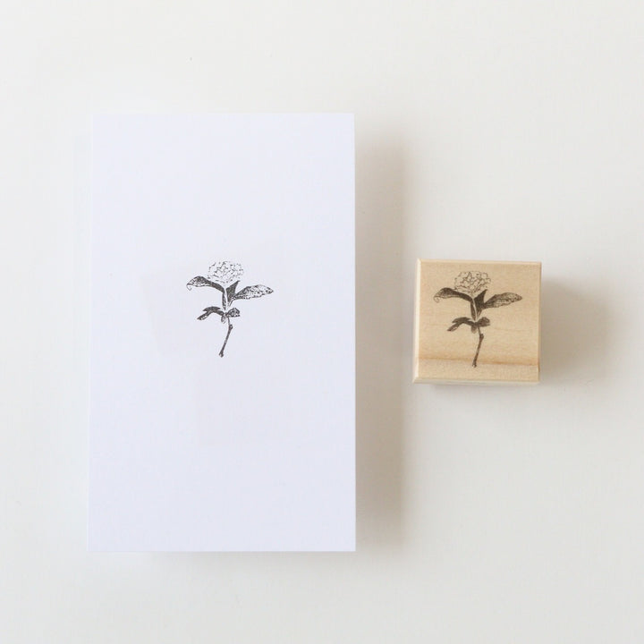 always smile.../ Rubber Stamp -Reeves spiraea