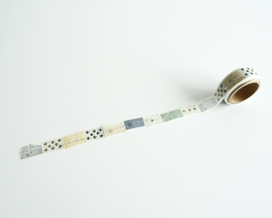 Yohaku / Foil-stamped Dicut Washi Tape -Sonata YD-006
