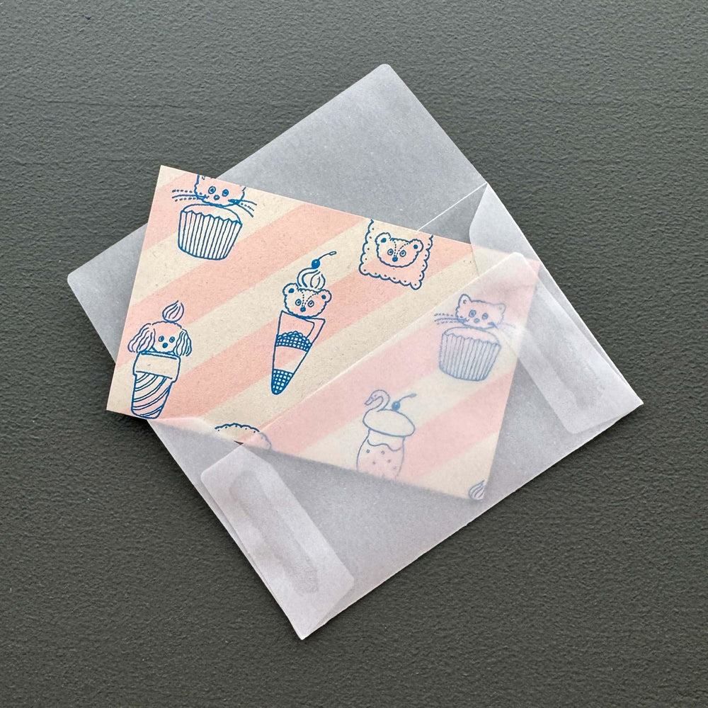 Tobimatsu Shoichiro x Mizushima / Small Letter Set -Topping Animal