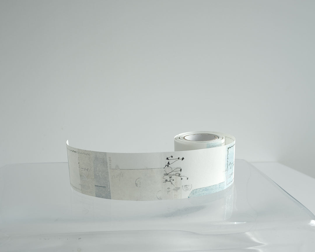 Yohaku / Foil-stamped Rolled Sticky Note -Fragment RF-005