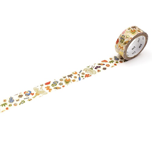 mt x SOU SOU/ Foil-staming Washi Tape - Iyasaka MTSOU30