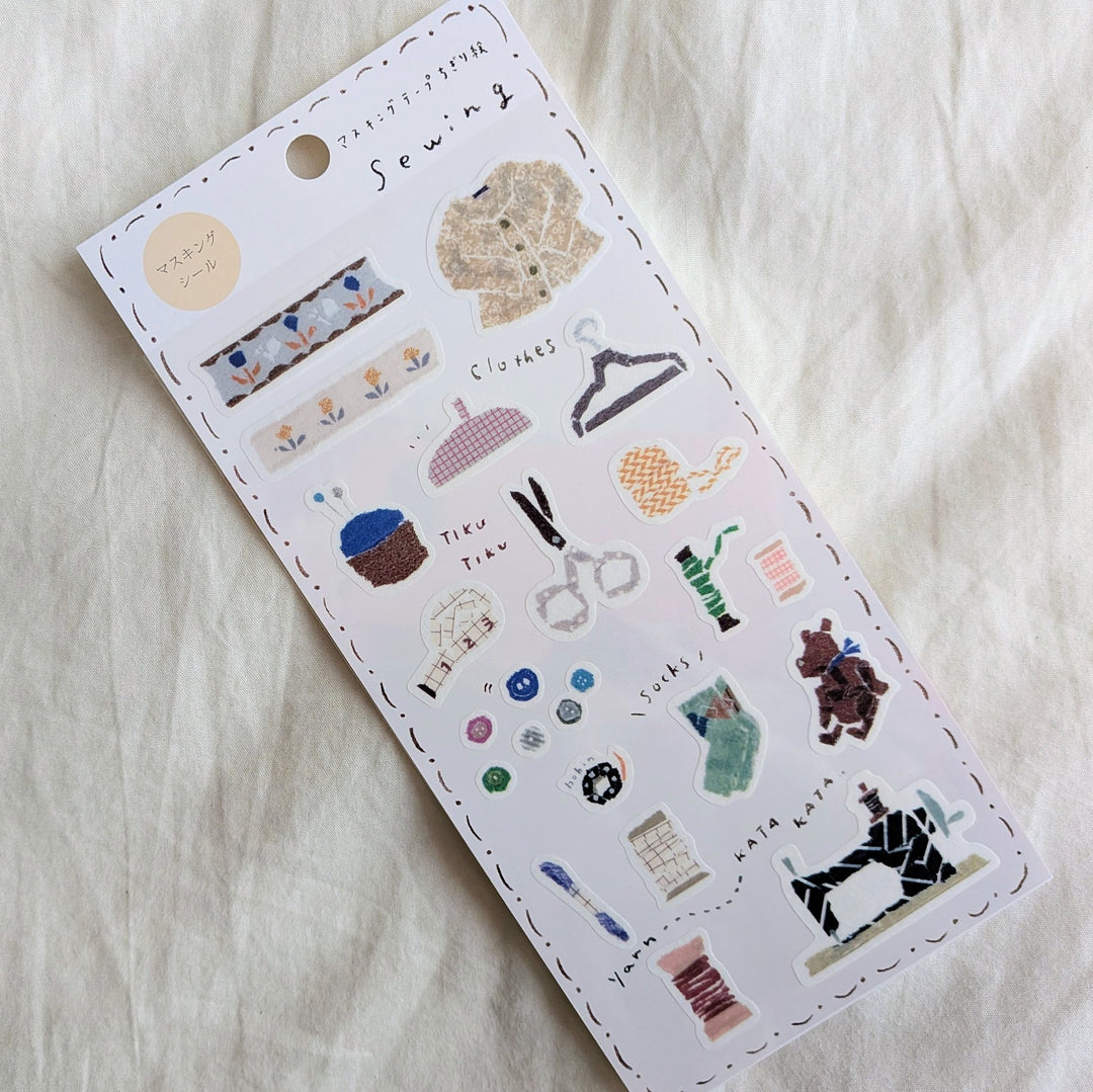 Miki Tamura / Masking Sticker -Sewing
