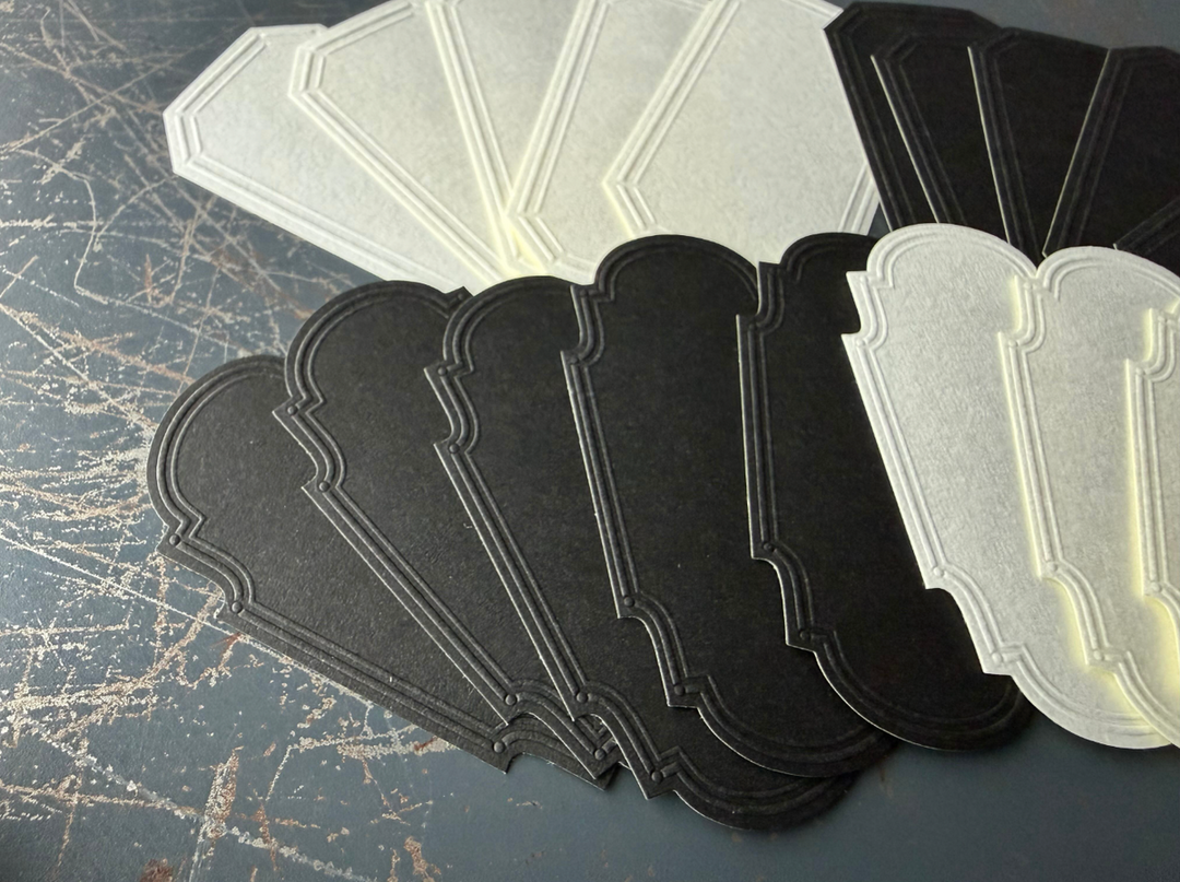 OEDA LETTERPRESS / ENBOSS STICKER BOX