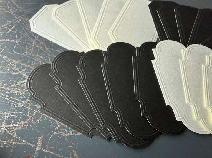 OEDA LETTERPRESS / ENBOSS STICKER BOX