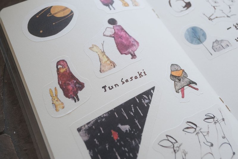 Jun Sasaki / Flake Stickers -Let's Go Together