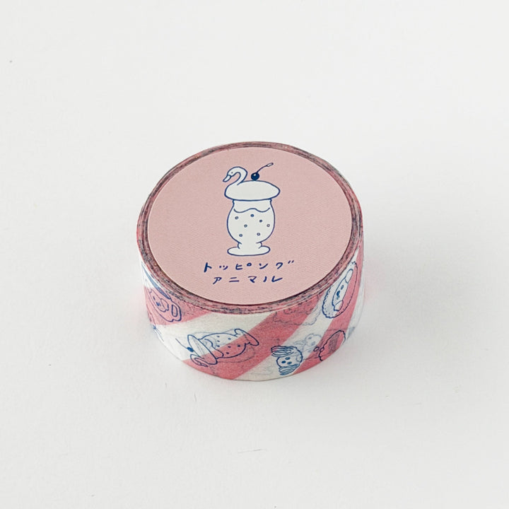 Tobimatsu Shoichiro x Mizushima / Washi Tape -Topping Animals