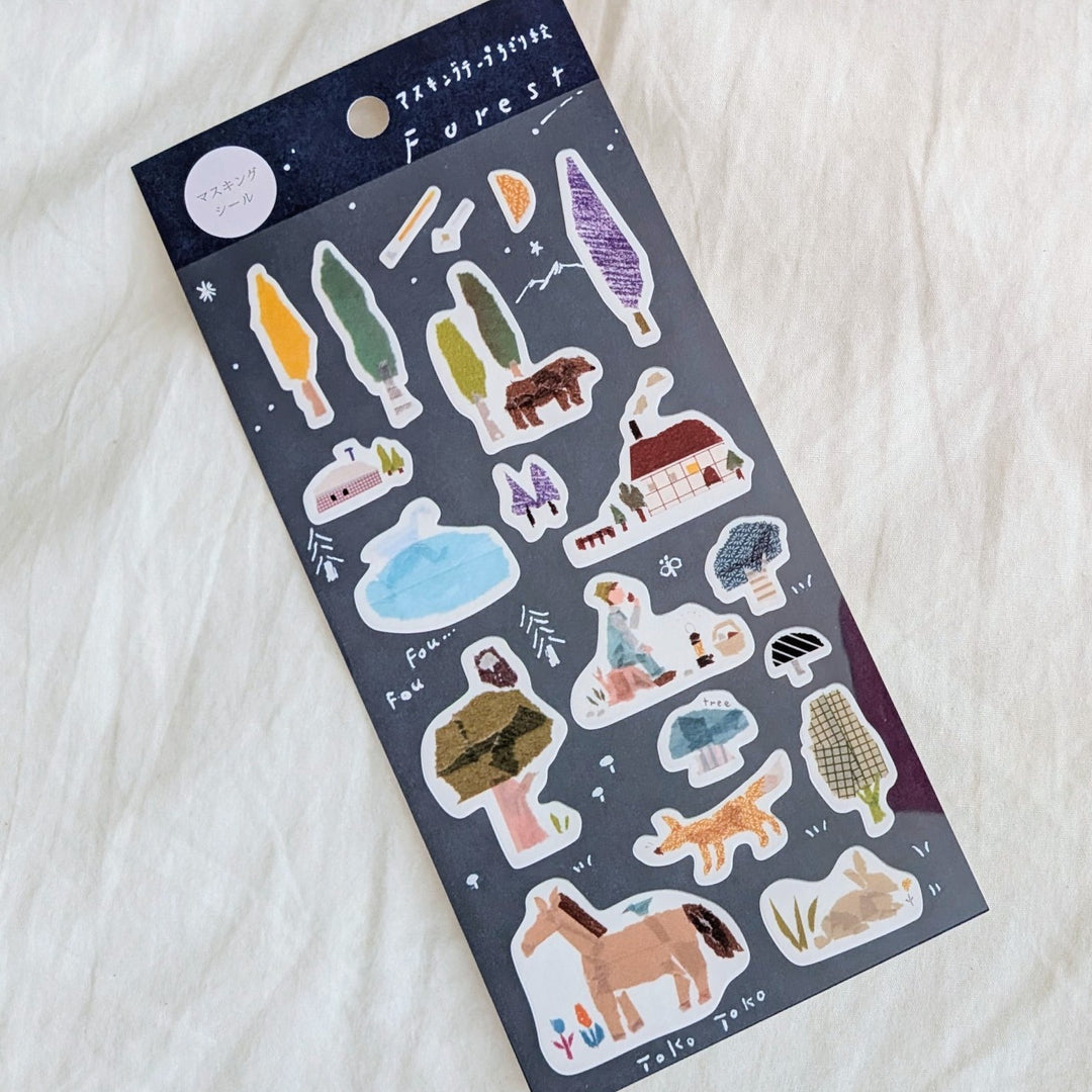 Miki Tamura / Masking Sticker -Forest
