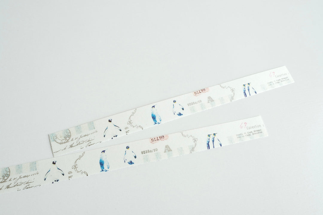 Yohaku / Foil-stamped Washi Tape -Winter Retreat YH-006