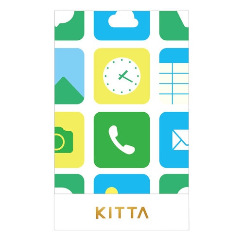 HITOTOKI / Washi Tape KITTA Cliar-Teame KITT022