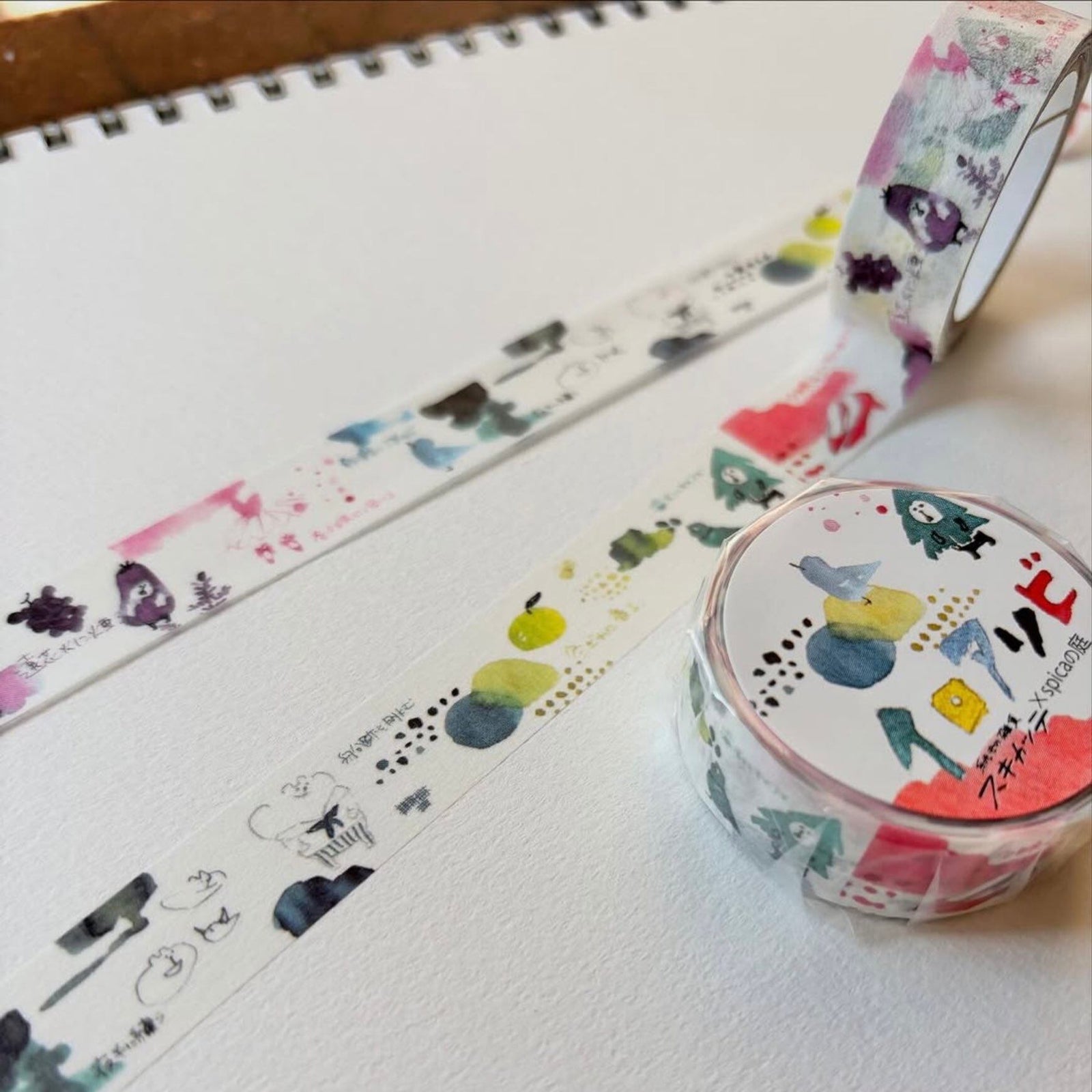 spica garden / Washi Tape -muu-chan Play with Colors SM58 