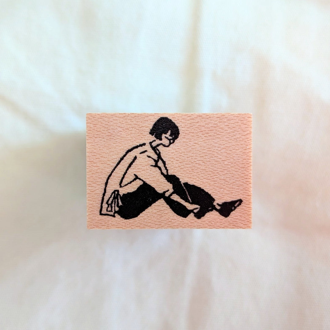 MA7stamp / Rubber Stamp -Fumiko Goes Out