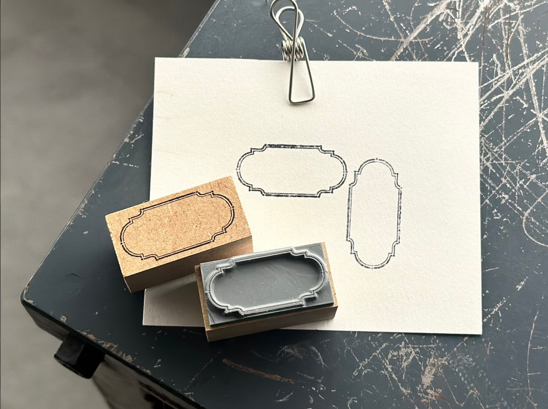 OEDA LETTERPRESS / Original rubber stamp 022