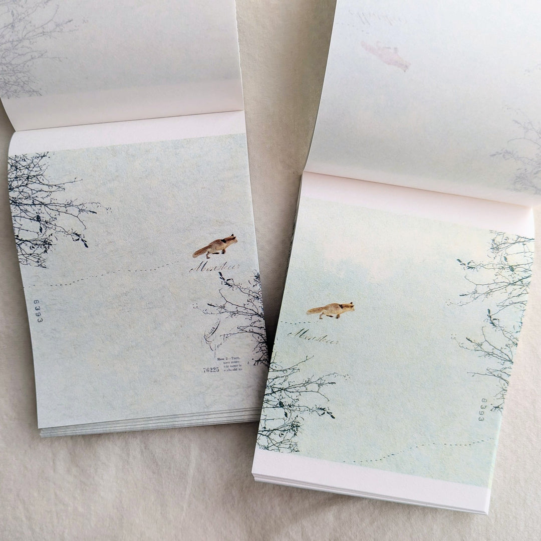 Yohaku / Memo Pad -Snow Play M-197