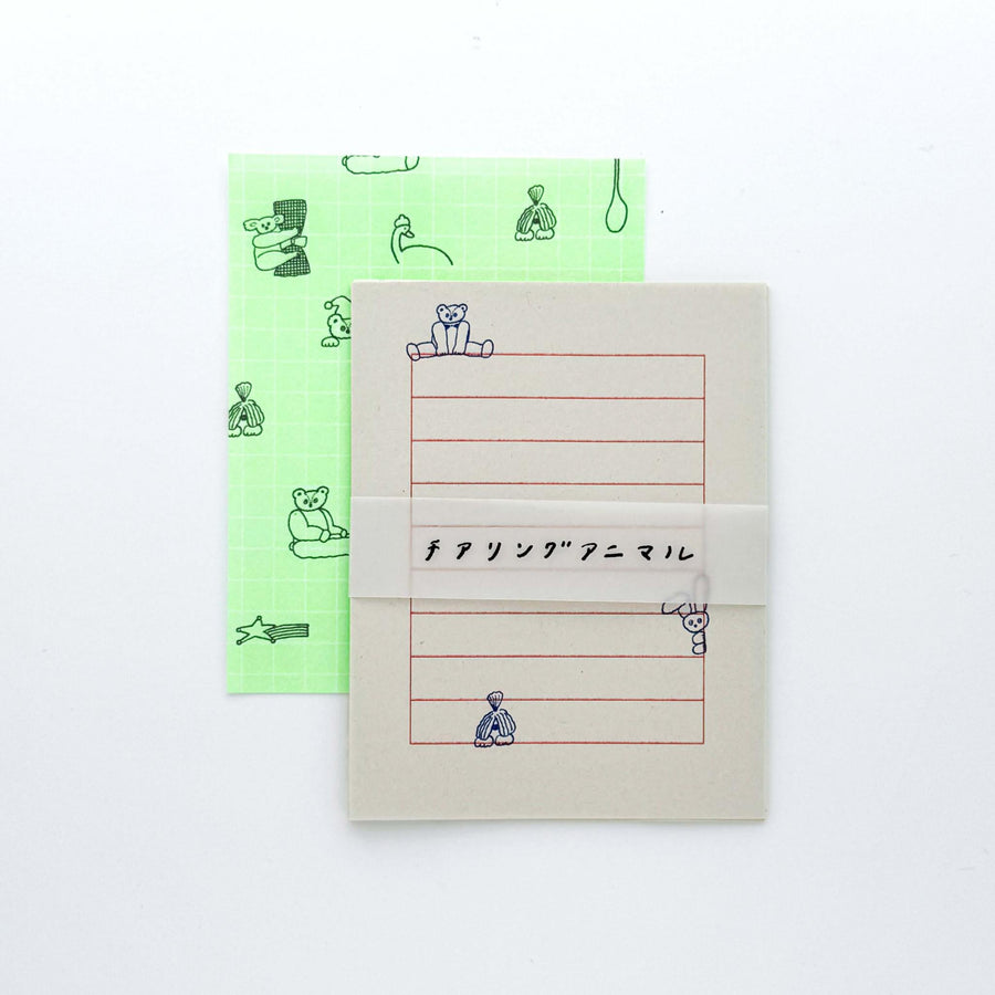 Tobimatsu Shoichiro x Mizushima / Small Letter Set -Cheering Animals