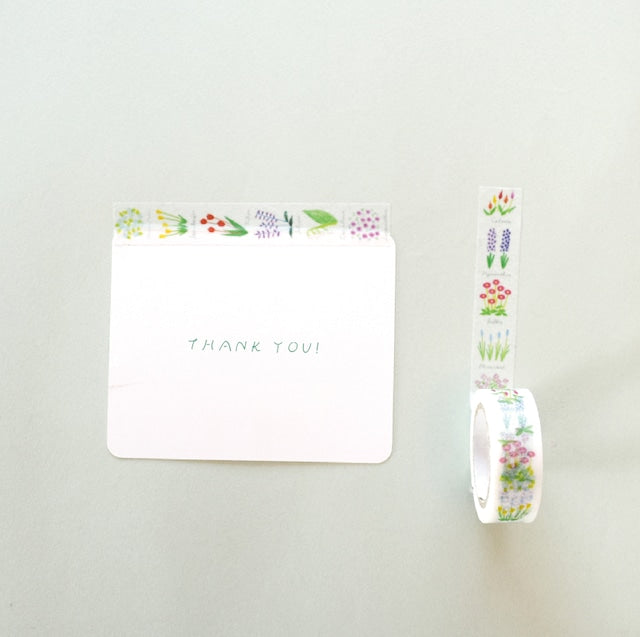 Tomoko Shinozuka / Washi tape -Full Bloom